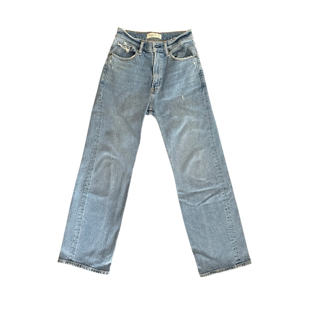 Abercrombie 90s Relaxed Jean High Rise Size 25